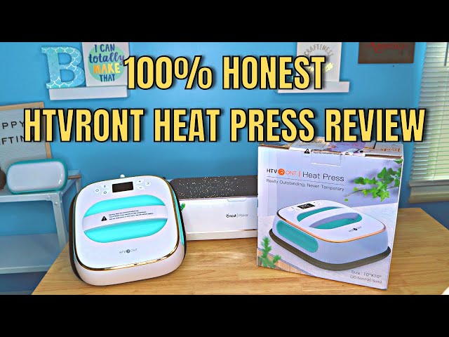 HTVRont Auto Heat Press: How to Use and My Honest Review 