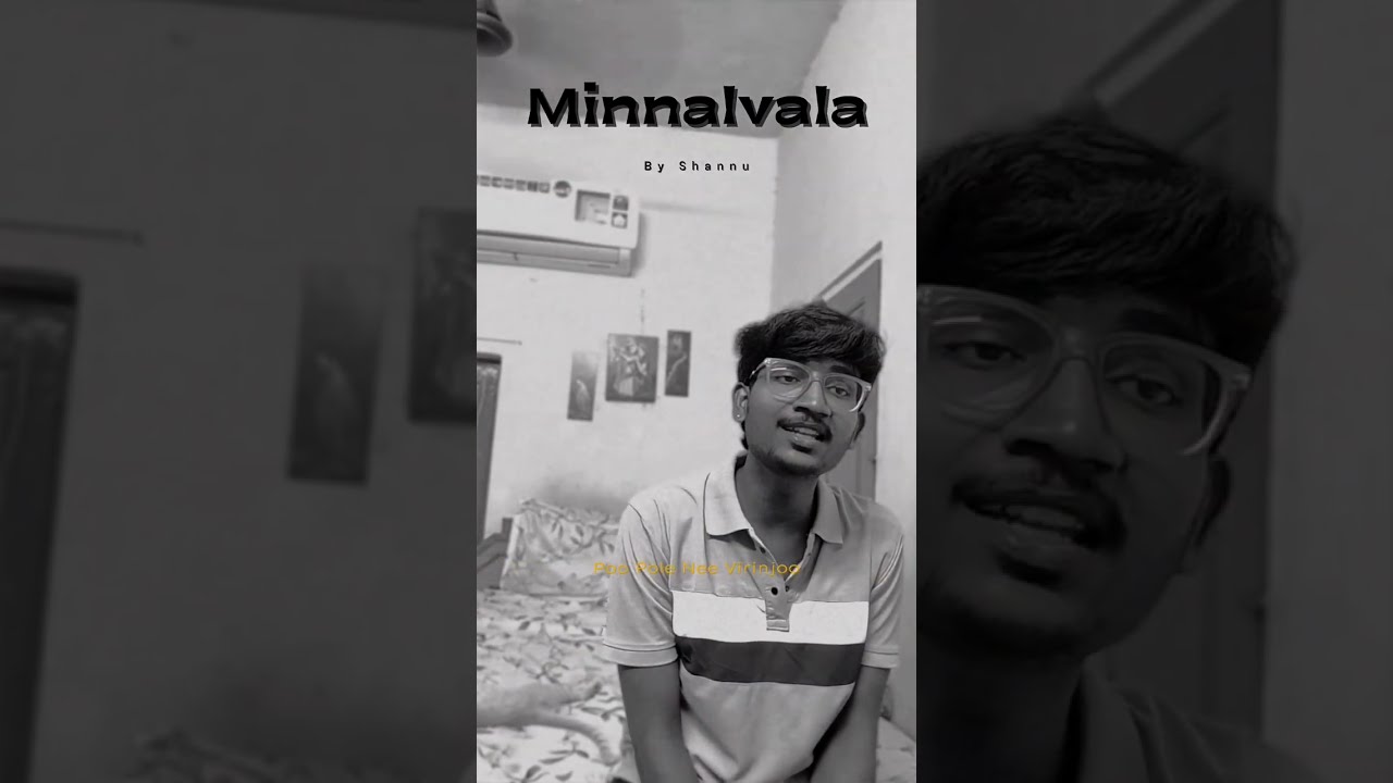 Minnalvala 🤍✨ #coversong #rawcover #trending #youtubeshorts #minnalvala #shannu_vocals