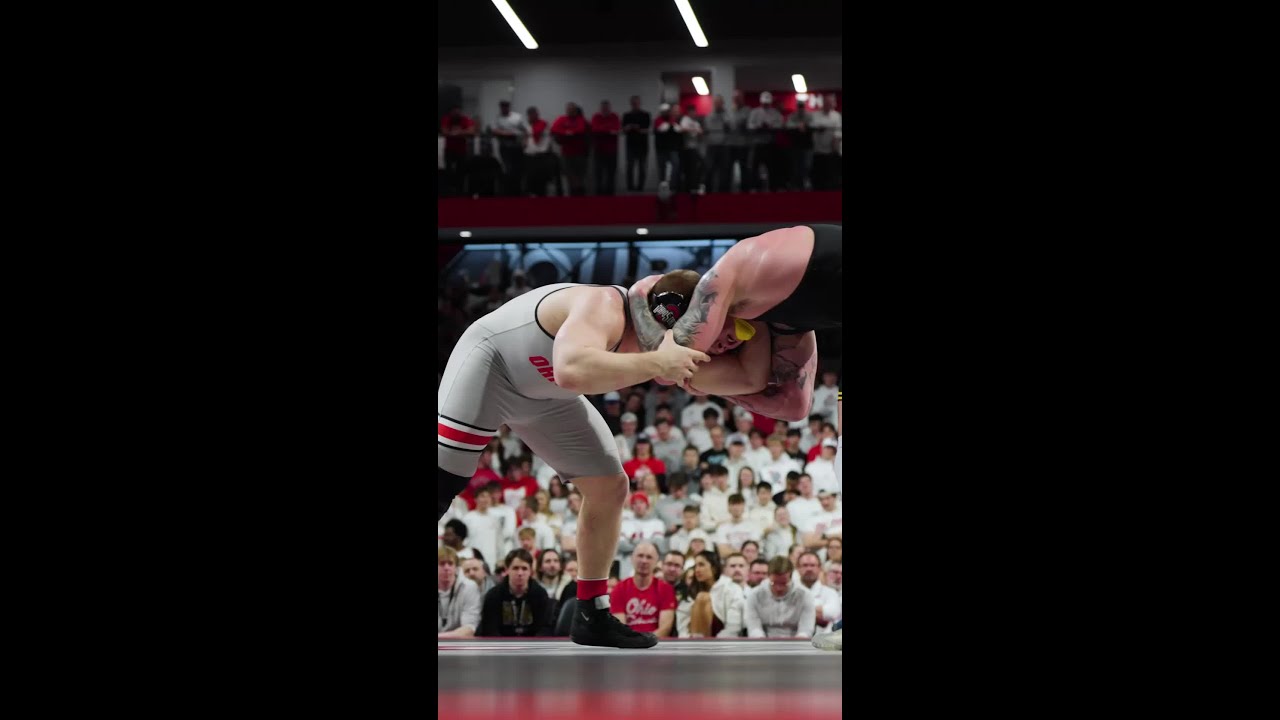 Ohio State Wrestling | Nick Feldman Win vs Iowa