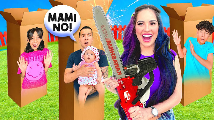 JUGAMOS A LAS ESCONDIDAS EN CAJAS DE CARTÓN *Termino mal* 😰 | Karla Bustillos