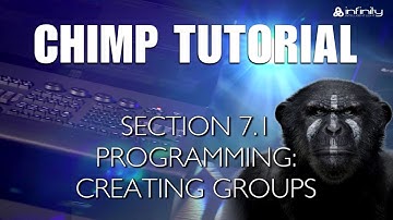 Highlite Academy - Infinity Chimp Tutorial: 7.1. Creating groups