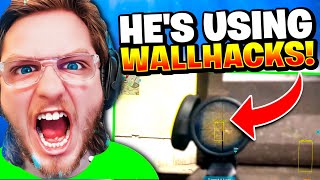 ZLANER 100% USING WALLHACKS IN WARZONE 3!