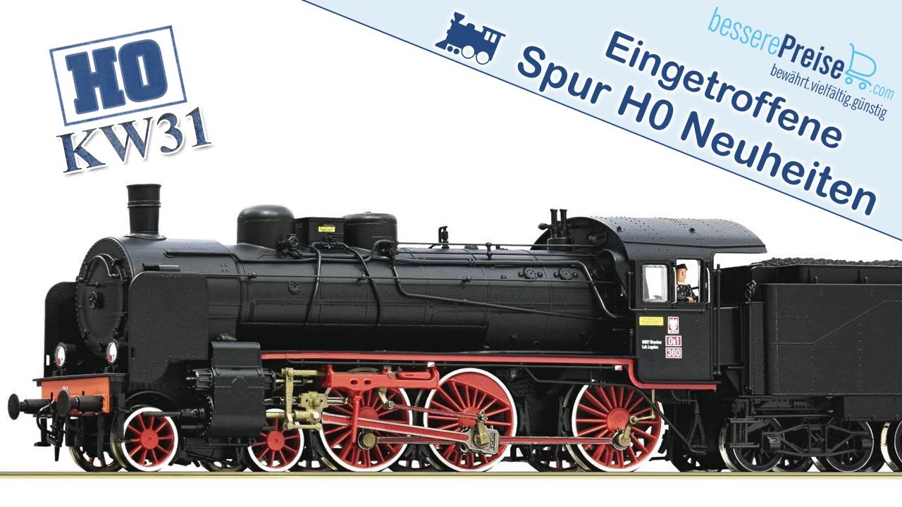 Eingetroffene Spur H0 Modellbahn Neuheiten | KW 31 2025