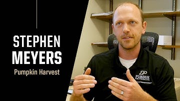 Purdue Expert: 2022 Pumpkin Harvest