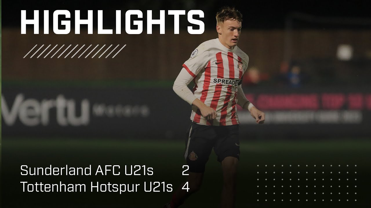 U21s Suffer Home Defeat | SAFC U21s 2 - 4 Tottenham Hotspur U21s ...