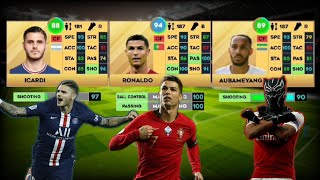 RONALDO 88 || AUBAMEYANG 82 || ICARDI 81 || FABREGAS 77 || MAX  || FULL || DLS23