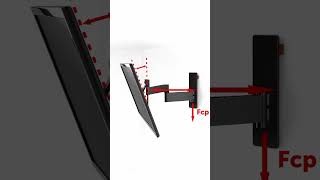 Сложности при креплении наклонно-поворотного кронштейна для телевизора #кронштейндлятелевизора