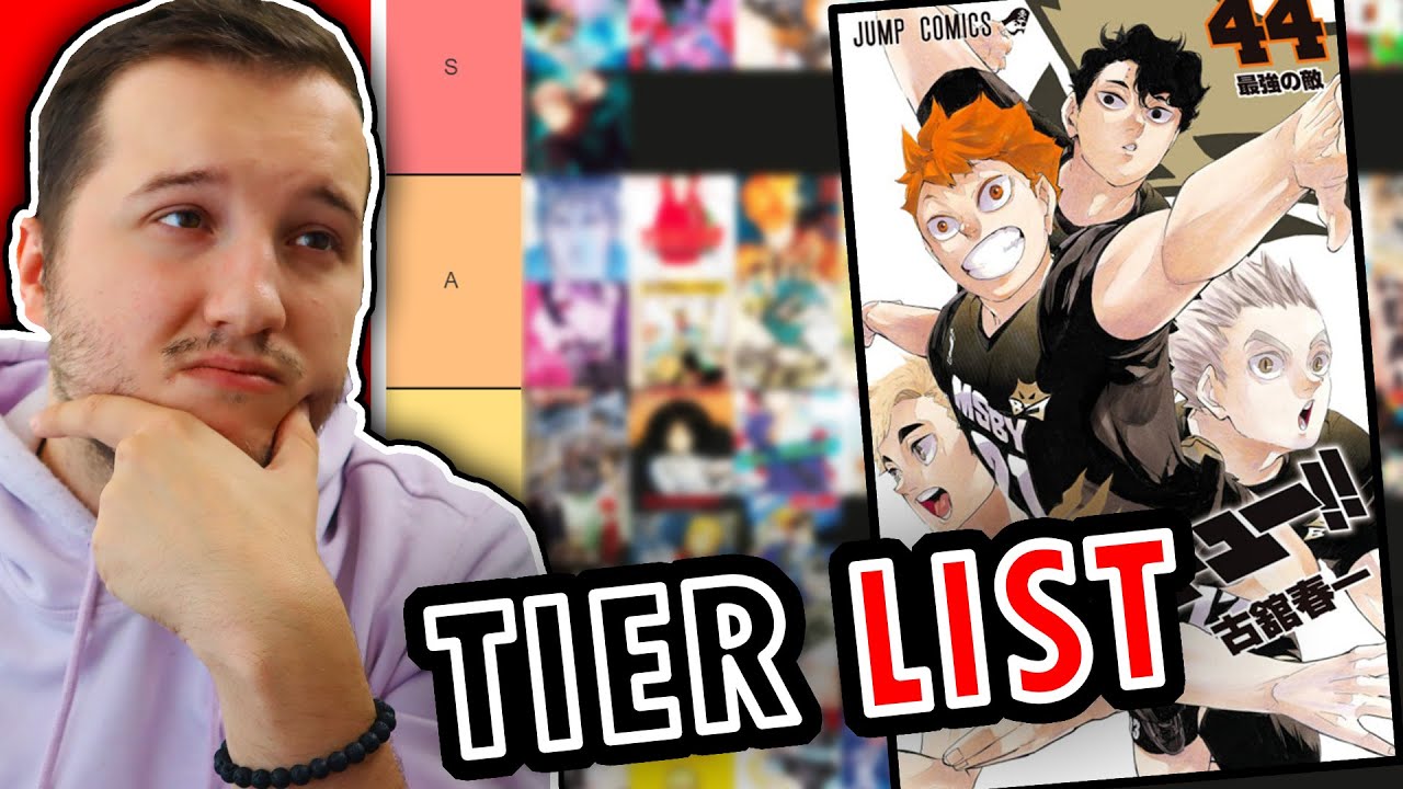 Která MANGA vypadá nejlépe? | Haikyuu!! vypadá ÚŽASNĚ | MANGA TIER LIST (1/2) |