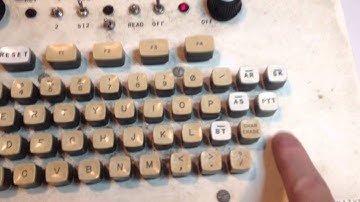 CW keyboard - resurrected and back on the air!