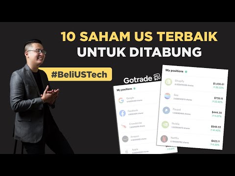 STOCKPICK 10 SAHAM US TERBAIK #BeliUSTech | Nabung Saham pakai Gotrade