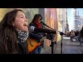 Lou Doll: Torn - Busking in Madrid.