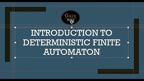Introduction To Deterministic Finite Automaton