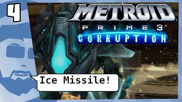 Metroid Prime 3: Corruption | BigVlad Plays | Part 4 | We got ice missiles!