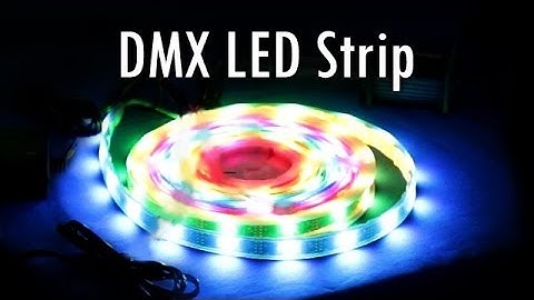 Simple DMX LED Strip Installation