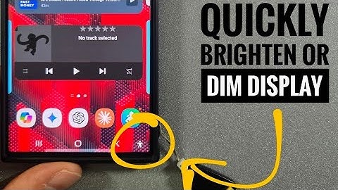 Samsung Extra Dim Shortcut Tutorial | Quickly Dim or Brighten Display with a Quick Setting!