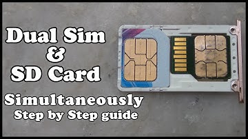 Dual Sim & SD Card Simultaneously on Xiaomi Redmi Note 3  step by step guide