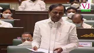 CM KCR Speech in Assembly Day-03 || 16-03-2021 || VJ News