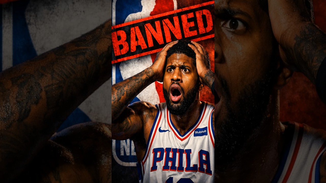 BANNED! 🚨 Paul George Suspended 25 Games for Drug Violation!