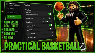Practical Basketball Script | KEYLESS With Auto Perfect, Infinite Stamina, Auto Win | Pastebin screenshot 5