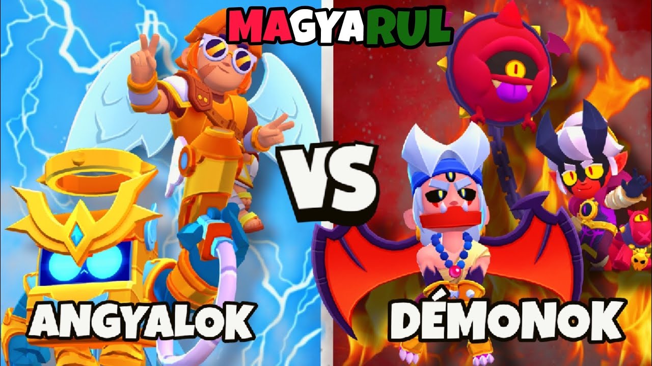 ANYGALOK ÉS DÉMONOK MAGYARUL!🇭🇺|Brawl Stars magyarul