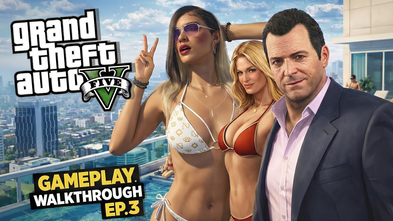 GTA 5 Gameplay Walkthrough Episode 3 🔥 Ultra-Realistic 8K | Next-Gen Visuals