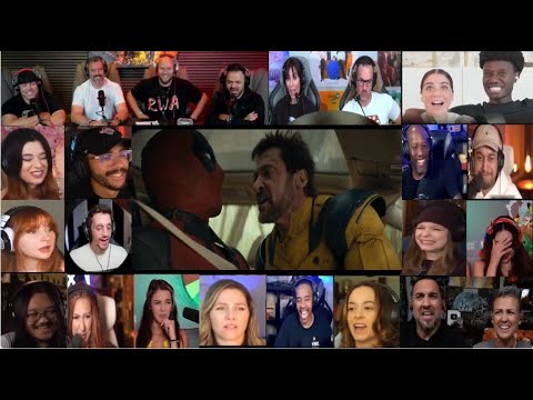 Deadpool vs Wolverine car fight | Deadpool & Wolverine | Reaction Mashup