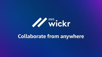 Wickr for in-office collaboration | AWS Public Sector