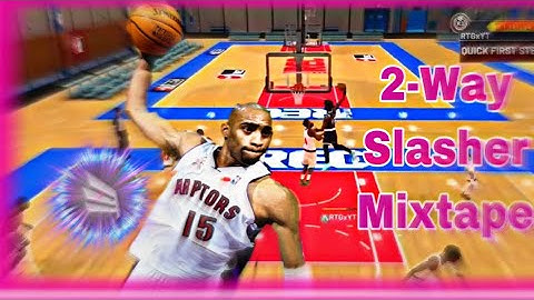 NBA 2K22 2-WAY SLASHER REC Mixtape! {PUTBACKS+CONTACT DUNKS!}