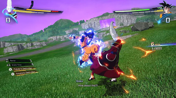 Goku Ultra Instinct Vs Whis Dragon Ball Sparking Zero