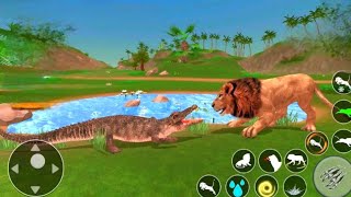 Lion Games Animal Simulator 3D - Wild Animal Hunting - Android GamePlay  screenshot 1