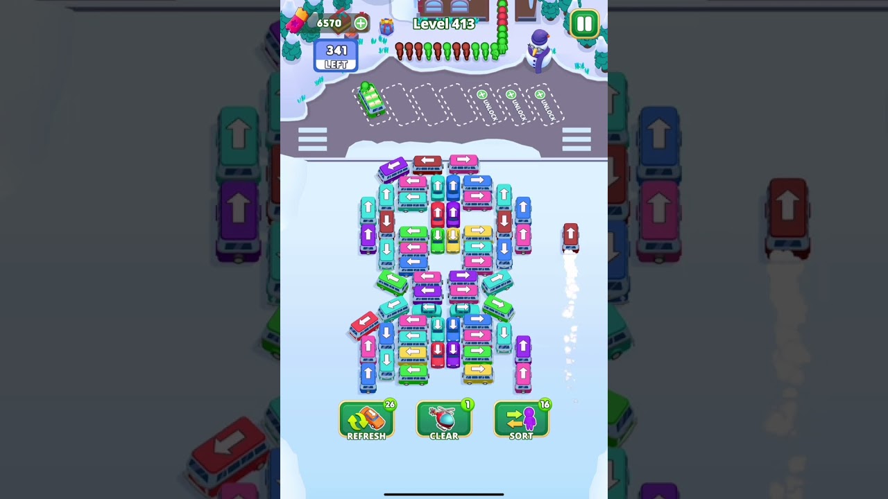 Bus Escape: Traffic Jam Level 411-412-413-414-415