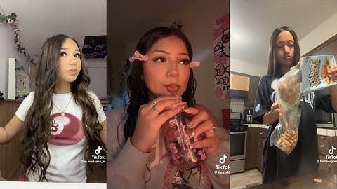 Grwm for school || get ready with me TikTok compilation