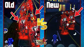 Sonic Forces: Speed Battle | Old vs New Part 4 | Updates 4.0.0 - 4.5.0