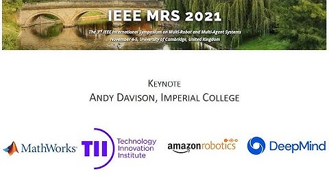 MRS 2021 Keynote, Andrew Davison