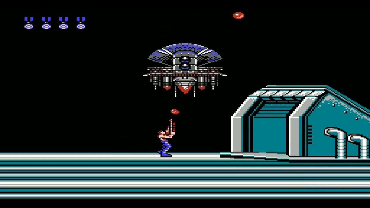 Contra - Stage 5 Snow Field (Boss Guldaf) 