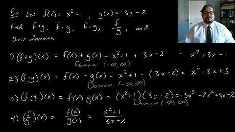 Combining Functions | College Algebra