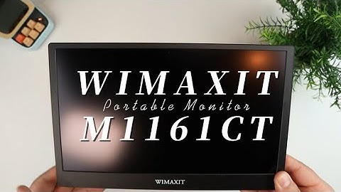 Enjoy Movies On-The-Go | Wimaxit 12 inch Portable Monitor Unboxing