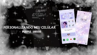 Personalizando meu celular! - Purple theme 💜 screenshot 5
