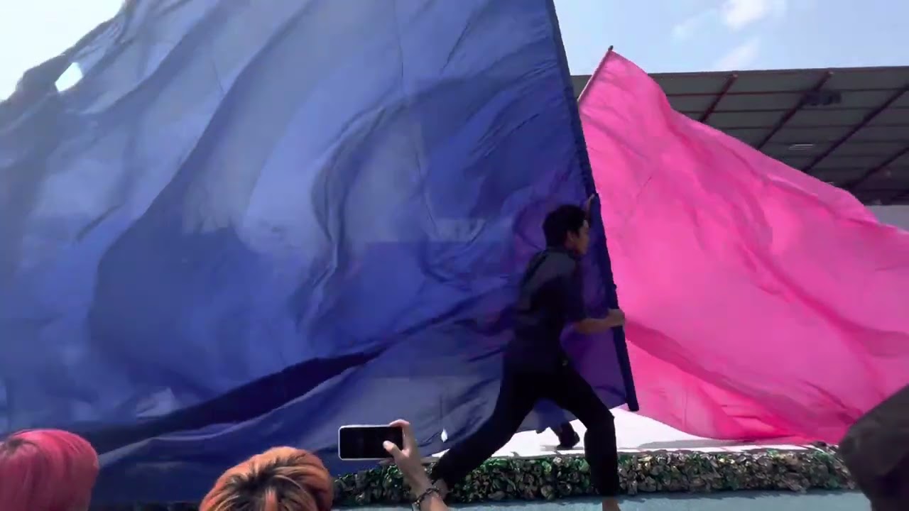 แสตนเชียร์และผู้นำเชียร์ โรงเรียนเตรียมอุดมศึกษาพัฒนาการ นนทบุรี ธีมเมดูซ่า วันที่10 กุมภาพันธ์ 2566