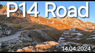 Montenegro Durmitor P14 Road Czarnogóra Durmitor Droga P14 Plužine - Žabljak