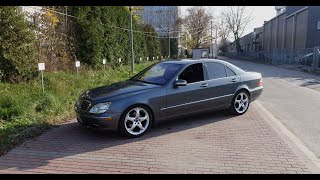Mercedes W220 3.7 Invidual -Walkaround,Start Up,Test Drive and Review
