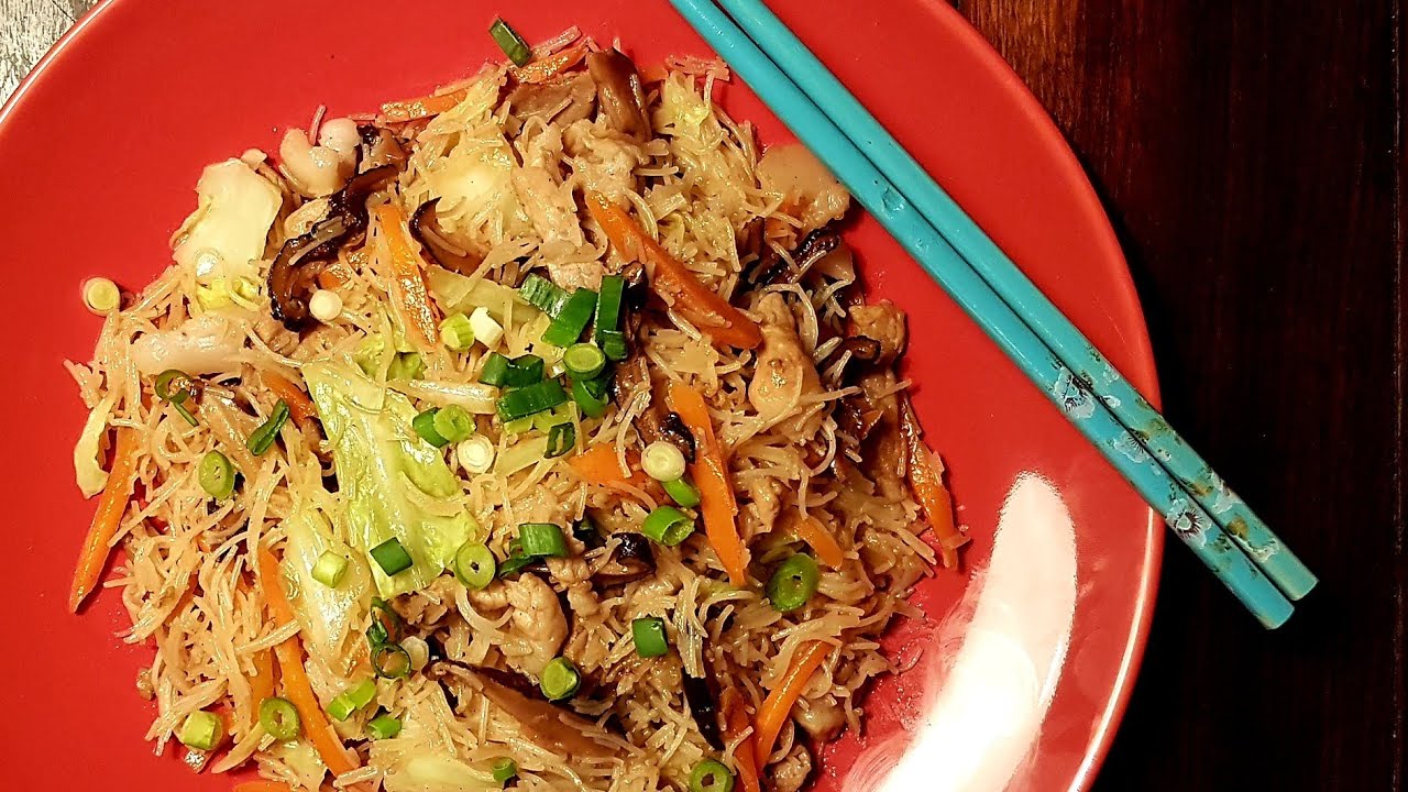 Taiwanese Classic Fried Rice Noodles 台灣古早味"炒米粉" YouTube