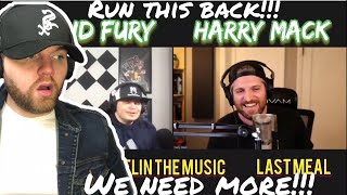 [Industry Ghostwriter] Reacts to: Harry Mack \& Blind Fury Freestyle on LIVE STREAM- Run this back!!