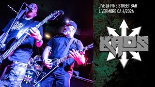 KAOS - LIVE performance @ Pine Street Bar - Livermore CA 4/2024