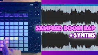 Making Sample Based Synth-Bap Beat w/ Push 2 & Live 11 screenshot 5