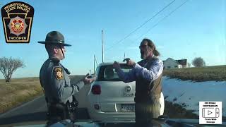 I Don’t Have to Help in Your Investigation - Trooper Drives Off in Shame