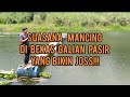 Suasana mancing di Hutan Karet