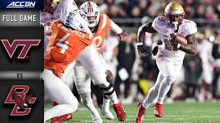 Virginia Tech vs. Boston College Full Game | 2021 ACC Football