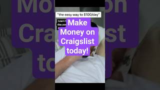 I Tried Making Money Using Craigslist