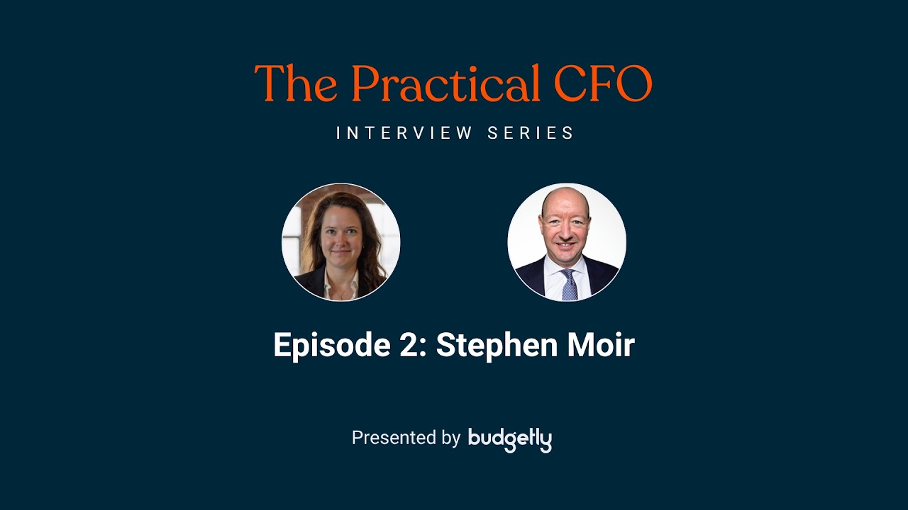 Will AI Take Finance Jobs? Stephen Moir on the Future of CFOs, Careers and Financial Control